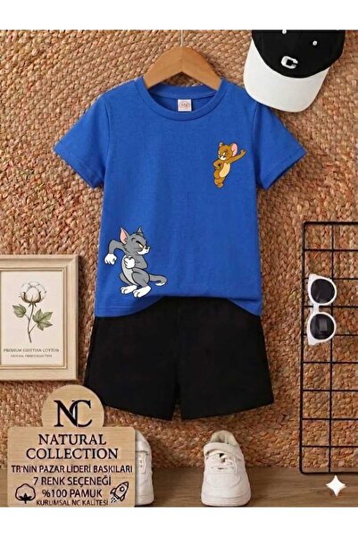 Nice Clothes ΚΑΛΟΚΑΙΡΙΝΟ ΠΑΙΔΙΚΟ ΜΠΛΟΥΖΑΚΙ ΚΑΙ ΣΟΡΤΣ UNISEX (ΣΧΕΔΙΑΣΜΟΣ TOM A...