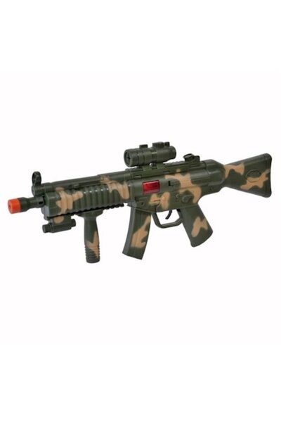 Wonderland Παιδικό Πολυβόλο, Μαύρο/Πράσινο, 55 εκ.