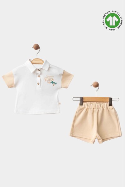 Solemini Warm Sand Beach Premium Organic Cotton Baby Set