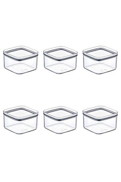 OEM Σετ 6 δοχείων αποθήκευσης τροφίμων με καπάκι