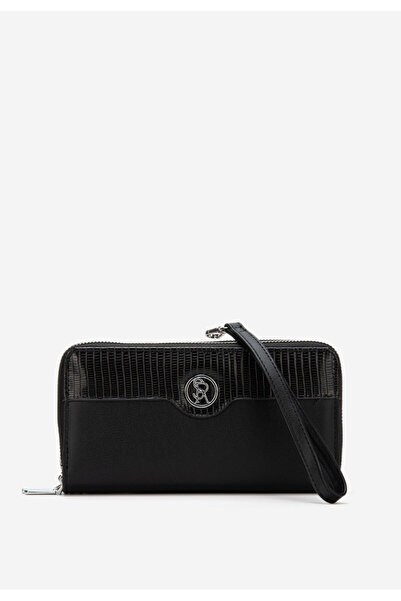 B T Shoes Women's wallet Silvia Rosa 3041 black