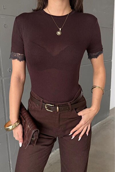 IŞILDA FASHION Işılda Sleeve Lace Badi