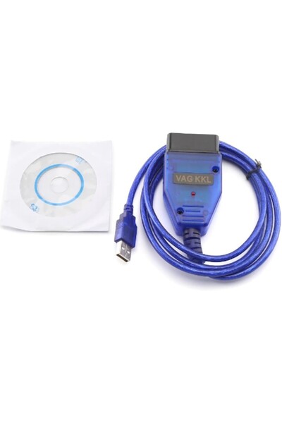 AyrStore Hannah KKL Vag-com For 409.1 VW Grubu Araç Tespit Teşhis Cihazı USB ...