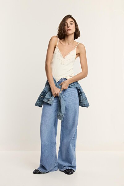 Wide leg jean