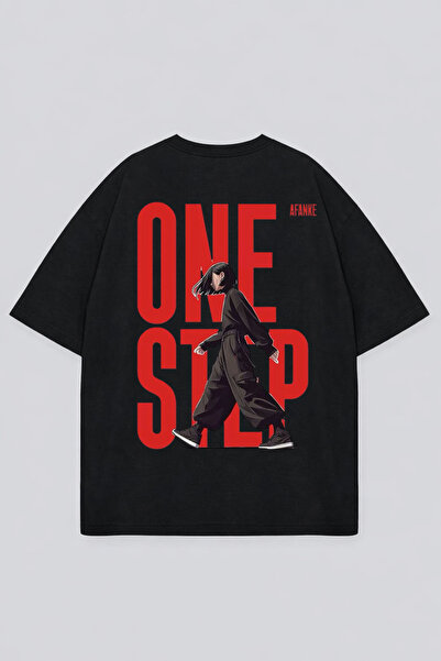 LORVEX Unisex Oversize T-Shirt 100% βαμβακερό T-Shirt με στάμπα, άνετη εφαρμο...