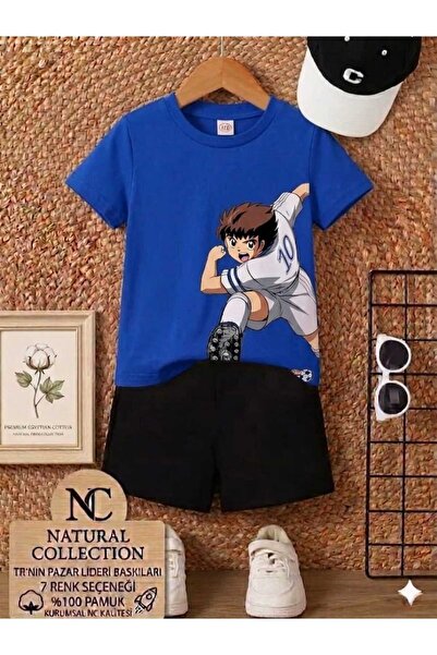 Nice Clothes ΚΑΛΟΚΑΙΡΙΝΟ ΠΑΙΔΙΚΟ ΣΕΤ ΜΠΛΟΥΖΑΚΙ-ΣΟΡΤΣ ΟΥΝΙΣΕΞ (YANDAN TUSUBASA)