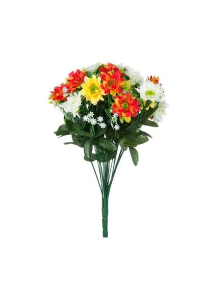 Wonderland Τεχνητή Ανθοδέσμη, Γερμπέρα, Πολύχρωμη, 46 εκ.