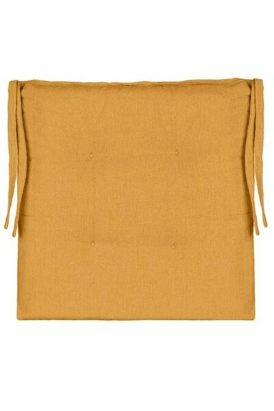 OEM Μαξιλάρι καρέκλας, Μουσταρδί, 40 x 40 x 5 εκ.