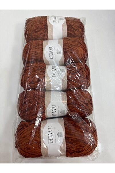 SÜSLÜTASARIM Etrofil ince kadife (500 gram) tarçın kahve