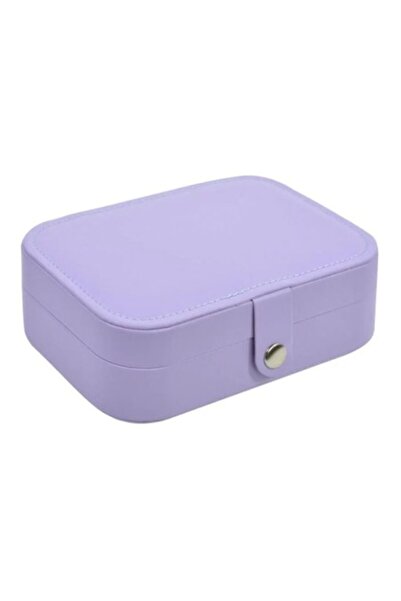 OEM Jewelry Organizer Box, Purple with Closure Clip