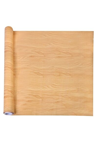 OEM Διακοσμητικό Αυτοκόλλητο Επίπλων, Ρολό, PVC, Σχέδιο Ξύλου, Μπεζ, 150x45εκ.