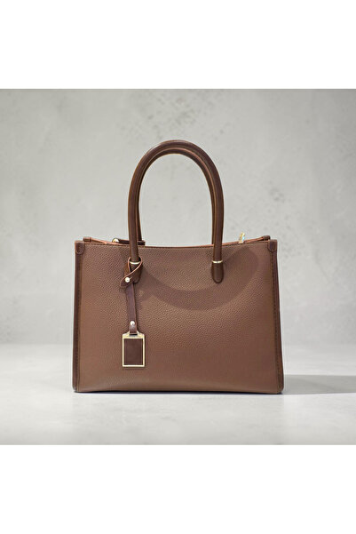 Ventus Soft Leather Tan Clutch Bag