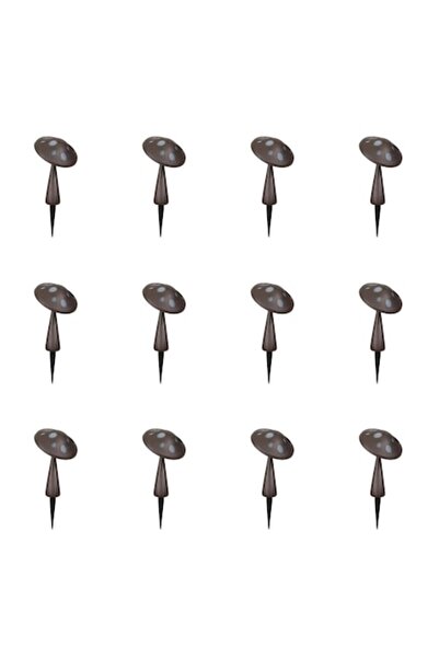 Wonderland Σετ 12 Ηλιακών Φωτιστικών Μανιταριών