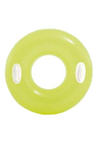 Wonderland Φουσκωτό σωσίβιο κολύμβησης με λαβές, Κίτρινο/Λευκό, 76 εκ.