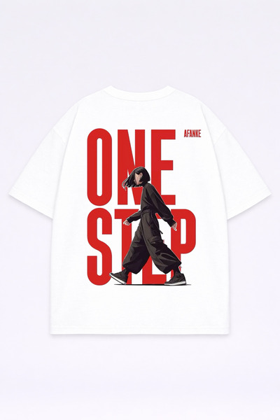 LORVEX Unisex Oversize T-Shirt 100% βαμβακερό T-Shirt με στάμπα, άνετη εφαρμο...