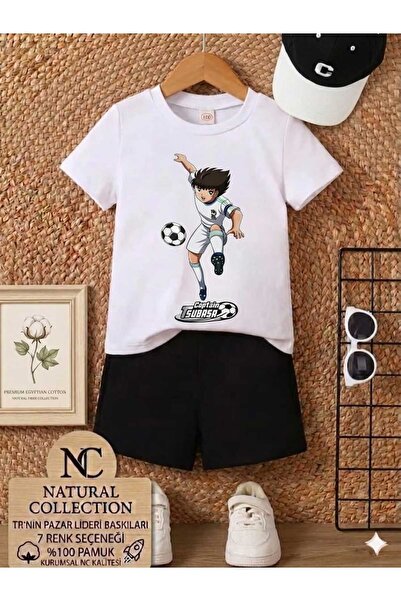 Nice Clothes ΚΑΛΟΚΑΙΡΙΝΟ ΠΑΙΔΙΚΟ ΣΕΤ ΜΠΛΟΥΖΑΚΙ-ΣΟΡΤΣ UNISEX (CAPTAIN TUSUBASA)