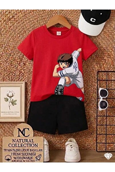 Nice Clothes ΚΑΛΟΚΑΙΡΙΝΟ ΠΑΙΔΙΚΟ ΣΕΤ ΜΠΛΟΥΖΑΚΙ-ΣΟΡΤΣ ΟΥΝΙΣΕΞ (YANDAN TUSUBASA)