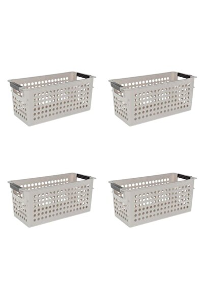 OEM Set de 4 coșuri de depozitare cu mânere