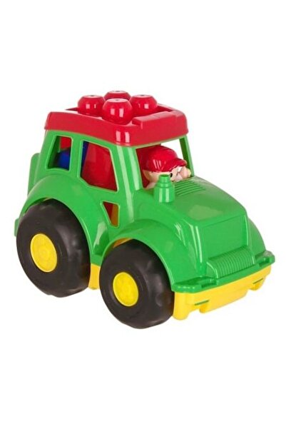 Wonderland Σετ τρακτέρ με 7 δομικά στοιχεία