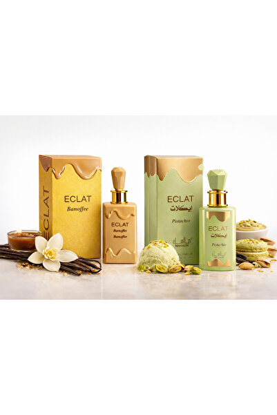 ECLAT Σετ 2 Γυναικείων Αρωμάτων Μπανόφι + Φυστίκι, 200 ml