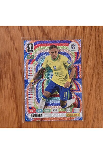 Panini FWC 2026 Raphinha Limited Edition Lisanslı Oyun Kartı