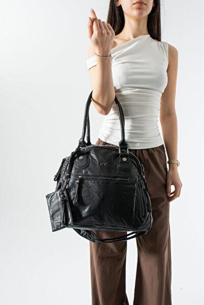 Baginn Y.S.Deri Γυναικεία τσάντα ώμου Vegan δερμάτινη τσάντα χιαστί 30*27 εκ....