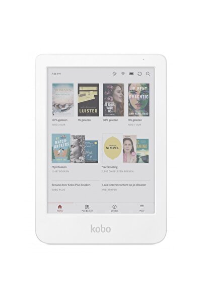 kobo Cititor eBook Clara Colour 6 E-Ink Kaleido3 16G WI-FI Alb