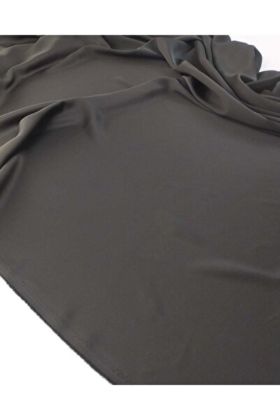 Kumaş Parça Μαύρο Ματ Λεπτό Σατέν σε Μαύρο Χρώμα Πλάτος: 145εκ.