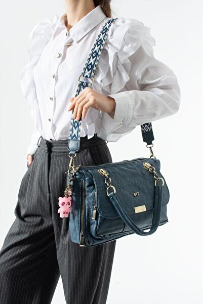 Baginn Y.S.Deri Γυναικεία τσάντα ώμου Vegan δερμάτινη τσάντα χιαστί 30*24 εκ....