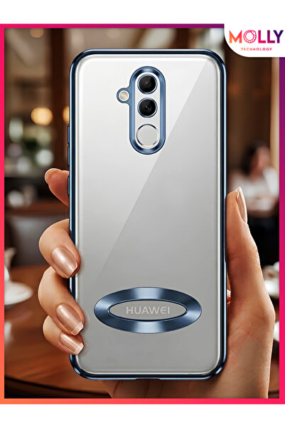 Molly HUAWEİ MATE 20 LİTE İçin Kenarları Sierra Blue Lens Koruyuculu Lou Laze...