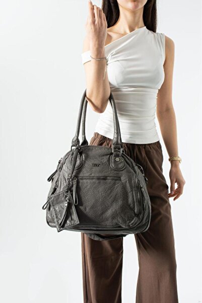 Baginn Y.S.Deri Γυναικεία τσάντα ώμου Vegan δερμάτινη τσάντα χιαστί 30*27 εκ....