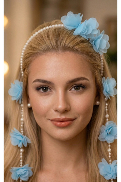 stil+o aksesuar.com Stilo Hüner Aksesuar küpeli çiçekli incili gelin,lohusa,p...