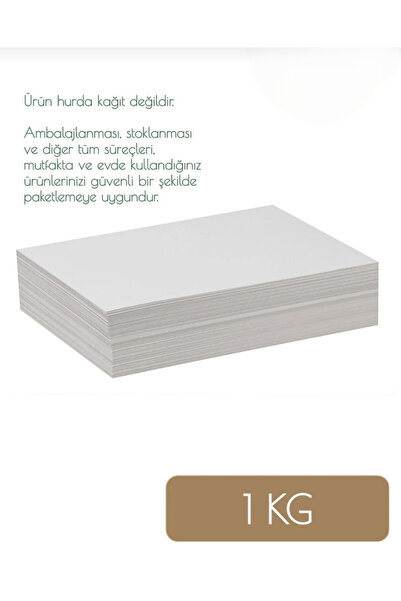 Genel Markalar 1 Kg 40x60 ambalaj kağıdı Tabak - Bardak Sarma Taşınma Paketle...