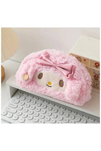 Meyra Accessories sanrio kuromi βελούδινη θήκη στυλό, κουτί μολυβιών, τσάντα ...