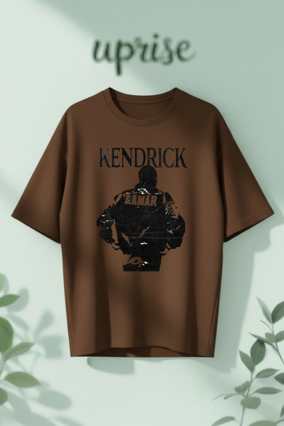 Vordevia Kendrick Lamar Printed Cotton Oversize T-Shirt