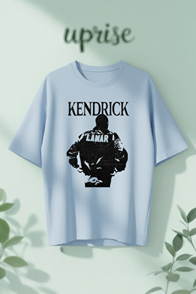 Vordevia Μπλουζάκι Kendrick Lamar από βαμβάκι με στάμπα, σε oversized γραμμή