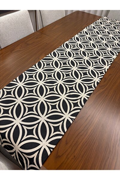 Denef Home Covor otoman cu model geometric, 40x170 cm, 1 bucată