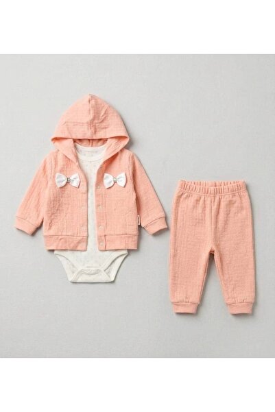 KapsülBebek 3-Piece Baby Girl Seasonal Set