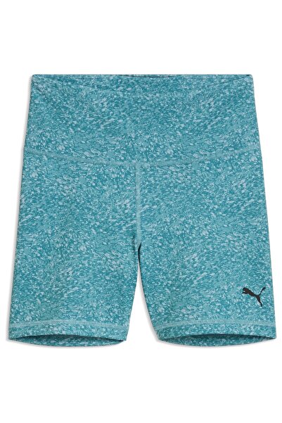 Puma Γυναικείο κοντό στενό σορτς μπλε W Tad Pebble 5 528030-46