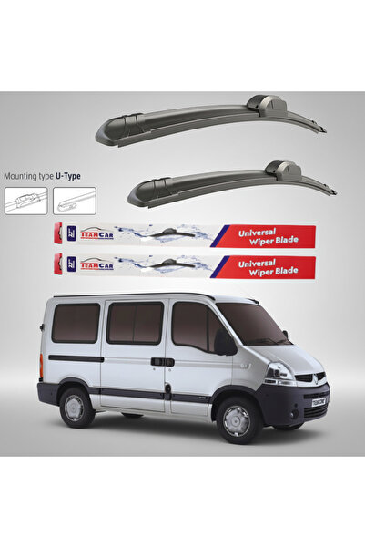 TEAMCAR Renault Master Bus L1H1 (2003–2010) Επίπεδες Υαλοκαθαριστήρες |   Μπρ...