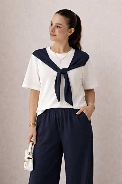 OTAKU Γυναικείο Σετ Παντελόνι και Μπλουζάκι από Ύφασμα Premium Modal με Λεπτο...