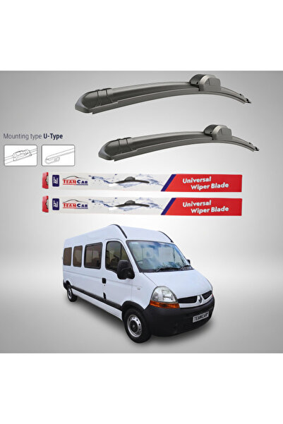 TEAMCAR Renault Master Bus L3H2 (2006–2010) Επίπεδες Υαλοκαθαριστήρες |   Μπρ...
