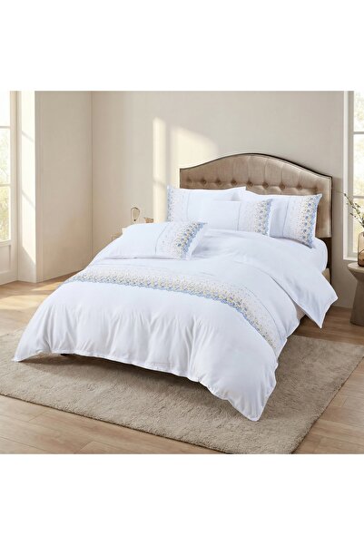 ShinyFlower Cotton Duvet Cover Set 6PCS – Duvet Cover, Luxury Floral Bedding ...