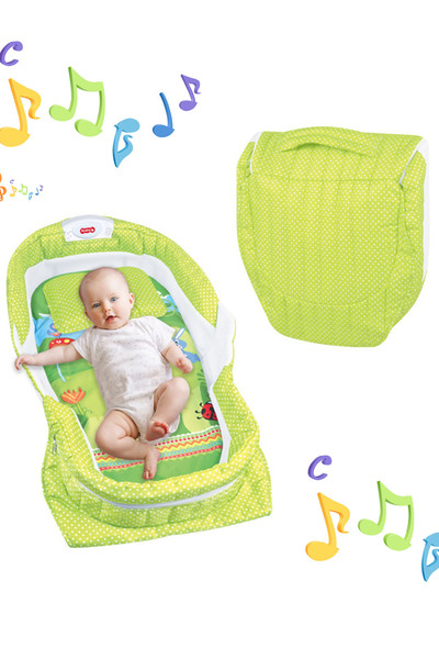 Ma Baby سرير محمول وقابل للطي مع إضاءة وطاولة لتغيير الحفاضات، سرير أطفال حدي...