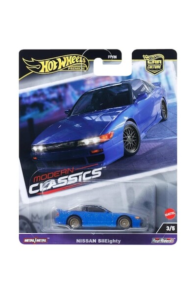 HOT WHEELS Μεταλλικό Αυτοκίνητο Premium, Nissan SilEighty, Σύγχρονα Κλασικά, ...