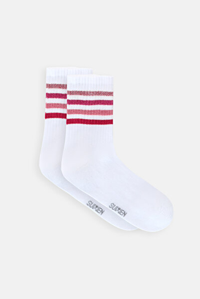 SUWEN Κάλτσες με λωρίδα Lurex