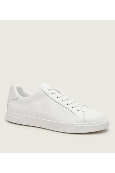 Calvin Klein BEYAZ ERKEK SNEAKER LOW PROF CUPSOLE