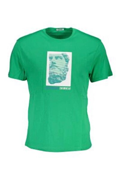 Bikkembergs Ανδρικό μπλουζάκι, 100% βαμβάκι, Καλλιτεχνικό σχέδιο Zimmerman, Π...