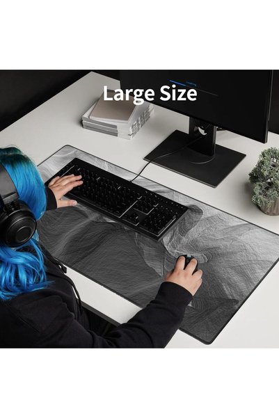 YESMAX Mouse Pad Extended Gaming Mouse Pad Office Desk Mat Pad Keyboard Mouse Pads for Computers 90*40cm