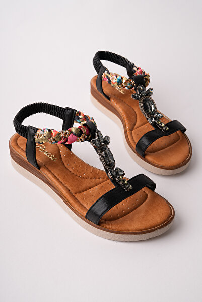 Madam Tarz SPR-350 Σανδάλια με ελαστική σόλα από πέτρα